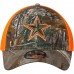 Men's Dallas Cowboys New Era Realtree® Camo/Orange Neo 39THIRTY Flex Hat 2732280